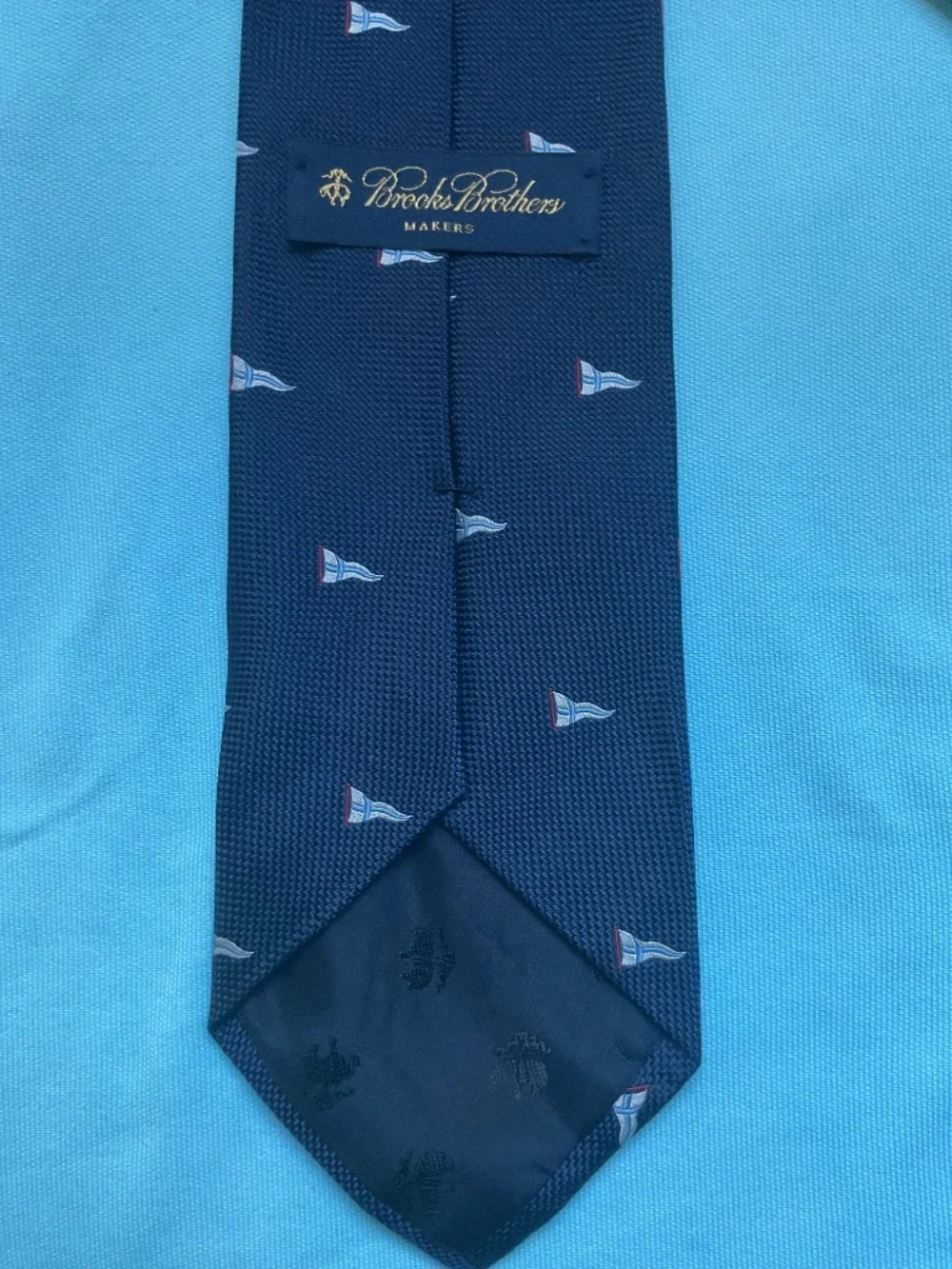Brooks Brothers Pennant Flag Tie